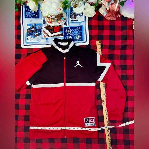 Vintage Jordan’s JBD Jumping Side Clave Tricot Jacket Diamond Tricot Siz… - Picture 8 of 12